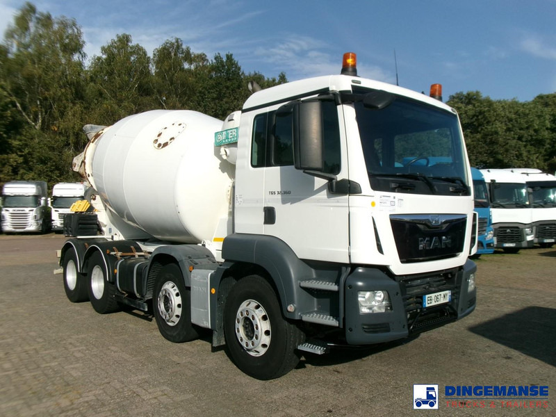 MAN TGS 32.360 8X4 Euro 6 Imer concrete mixer 9 m3 - Camion malaxeur: photos 2 MAN TGS 32.360 8X4 Euro 6 Imer concrete mixer 9 m3 - Camion malaxeur: photos 2
