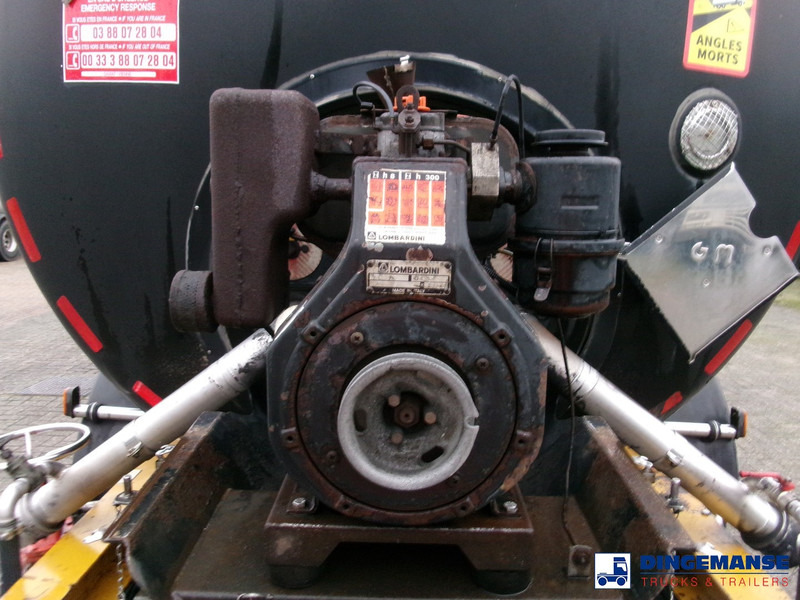 Semi-remorque citerne Magyar Bitumen / heavy oil tank inox 30.5 m3 / 1 comp + pump / ADR 03-01-2024: photos 14