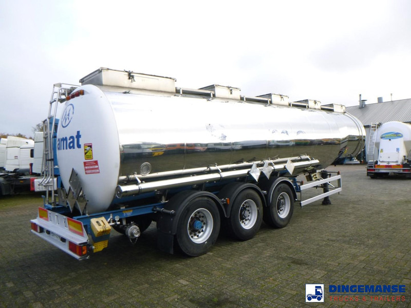 Magyar Chemical tank inox L4BH 32.8 m3 / 1 comp - Semi-remorque citerne: photos 4 Magyar Chemical tank inox L4BH 32.8 m3 / 1 comp - Semi-remorque citerne: photos 4