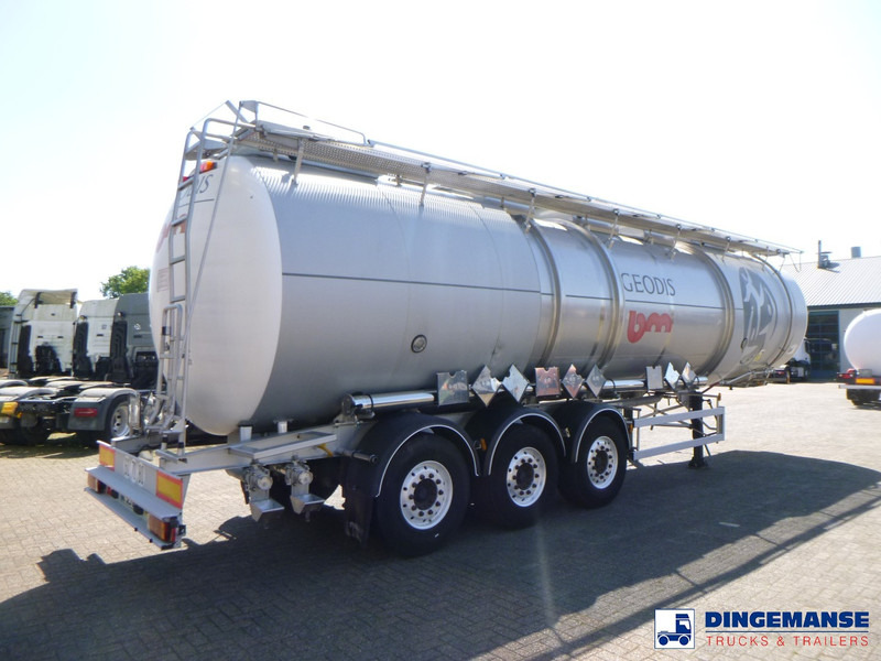 Magyar Chemical tank inox L4BH 44.5 m3 / 3 comp - Remorque citerne: photos 4 Magyar Chemical tank inox L4BH 44.5 m3 / 3 comp - Remorque citerne: photos 4