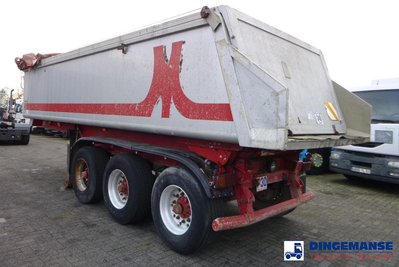 Meierling Tipper trailer alu 21 m3 + tarpaulin - Semi-remorque benne: photos 4 Meierling Tipper trailer alu 21 m3 + tarpaulin - Semi-remorque benne: photos 4