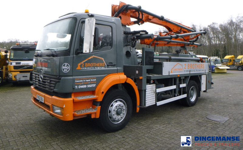 Mercedes-Benz Atego 1823 4x2 Putzmeister concrete pump 16 m - Pompe à béton stationnaire: photos 1 Mercedes-Benz Atego 1823 4x2 Putzmeister concrete pump 16 m - Pompe à béton stationnaire: photos 1