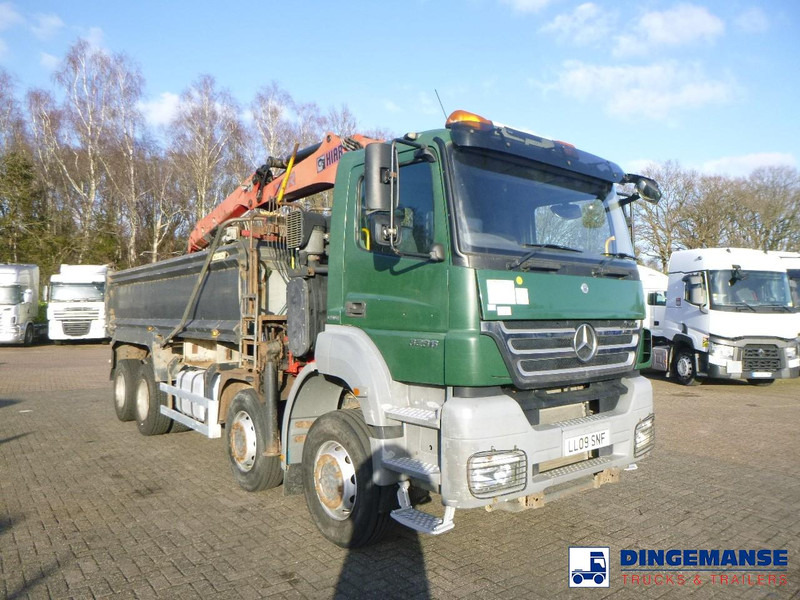 Crédit-bail de Mercedes-Benz Axor 3236 8x4 RHD tipper + Hiab 1283 DK-2 Duo Mercedes-Benz Axor 3236 8x4 RHD tipper + Hiab 1283 DK-2 Duo: photos 7 Crédit-bail de Mercedes-Benz Axor 3236 8x4 RHD tipper + Hiab 1283 DK-2 Duo Mercedes-Benz Axor 3236 8x4 RHD tipper + Hiab 1283 DK-2 Duo: photos 7