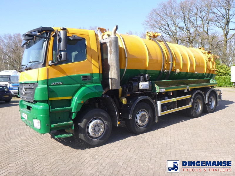 Mercedes-Benz Axor 3236 8x4 RHD vacuum tank - Camion hydrocureur: photos 1 Mercedes-Benz Axor 3236 8x4 RHD vacuum tank - Camion hydrocureur: photos 1