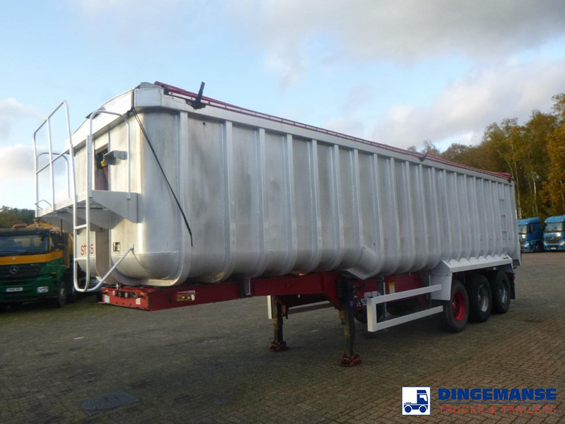 Montracon Tipper trailer alu 53.6 m3 + tarpaulin - Semi-remorque benne: photos 1 Montracon Tipper trailer alu 53.6 m3 + tarpaulin - Semi-remorque benne: photos 1