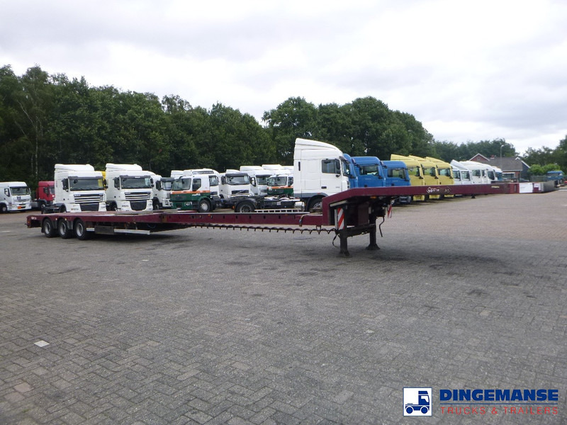 Nooteboom 3-axle semi-lowbed trailer extendable 14.5 m + ramps - Semi-remorque surbaissé: photos 2 Nooteboom 3-axle semi-lowbed trailer extendable 14.5 m + ramps - Semi-remorque surbaissé: photos 2
