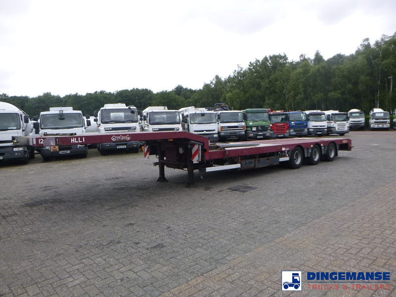 Nooteboom 3-axle semi-lowbed trailer extendable 14.5 m + ramps - Semi-remorque surbaissé: photos 5 Nooteboom 3-axle semi-lowbed trailer extendable 14.5 m + ramps - Semi-remorque surbaissé: photos 5