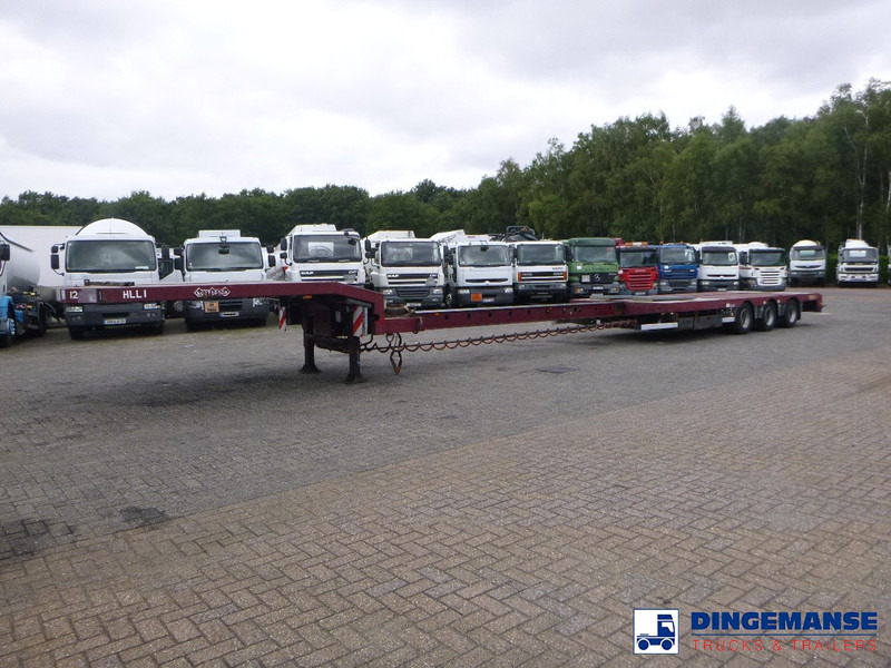 Nooteboom 3-axle semi-lowbed trailer extendable 14.5 m + ramps - Semi-remorque surbaissé: photos 1 Nooteboom 3-axle semi-lowbed trailer extendable 14.5 m + ramps - Semi-remorque surbaissé: photos 1