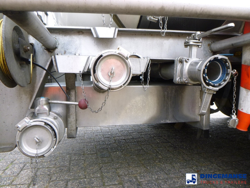 Semi-remorque citerne Parcisa Chemical tank inox L4BH 37.5 / 1 comp: photos 9