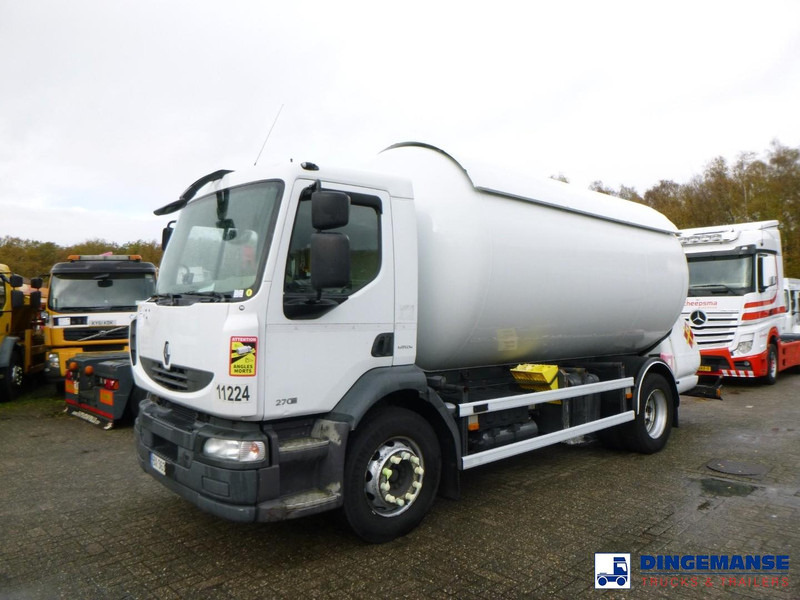 Renault Midlum 270 4x2 gas tank 20.3 m3 - Camion citerne: photos 1 Renault Midlum 270 4x2 gas tank 20.3 m3 - Camion citerne: photos 1