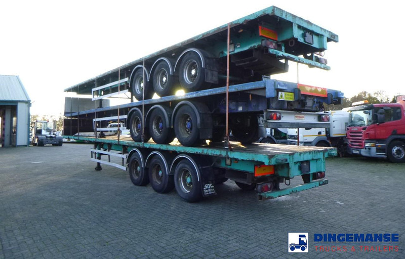 SDC Stack - 3 x platform trailer 13.6 m / 39 t - Semi-remorque plateau: photos 4 SDC Stack - 3 x platform trailer 13.6 m / 39 t - Semi-remorque plateau: photos 4
