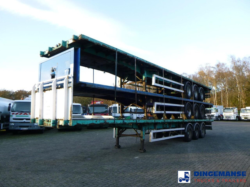 SDC Stack - 3 x platform trailer 13.6 m / 39 t - Semi-remorque plateau: photos 1 SDC Stack - 3 x platform trailer 13.6 m / 39 t - Semi-remorque plateau: photos 1
