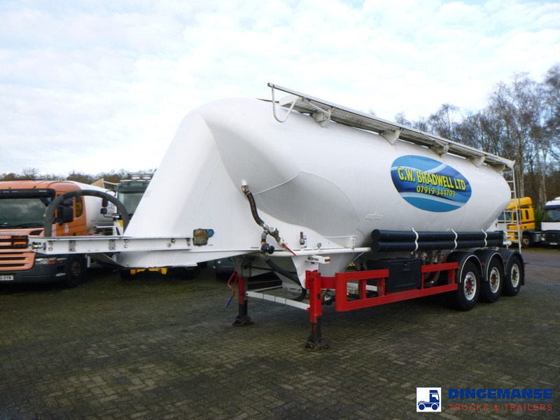 SPITZER Powder tank alu 40 m3 / 1 comp - Semi-remorque citerne: photos 1 SPITZER Powder tank alu 40 m3 / 1 comp - Semi-remorque citerne: photos 1