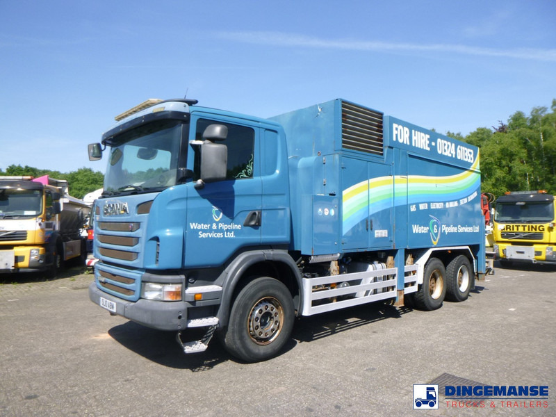 Scania G 440 6X4 Saugbagger / vacuum excavator - Camion hydrocureur: photos 1 Scania G 440 6X4 Saugbagger / vacuum excavator - Camion hydrocureur: photos 1