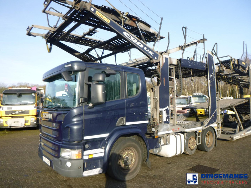 Scania P 410 6x2 RHD Rolfo car transporter - Camion porte-voitures: photos 5 Scania P 410 6x2 RHD Rolfo car transporter - Camion porte-voitures: photos 5