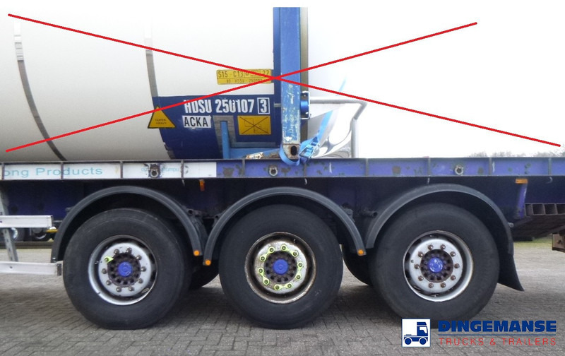 Tirsan 3 axle Platform trailer - Semi-remorque plateau: photos 5 Tirsan 3 axle Platform trailer - Semi-remorque plateau: photos 5
