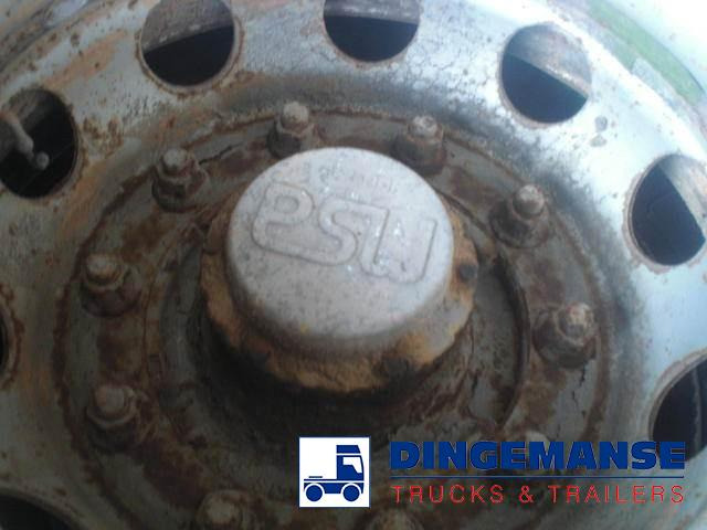 Semi-remorque surbaissé Traylona 2-axle platform trailer 39000KG / Extendable 19M: photos 13 Semi-remorque surbaissé Traylona 2-axle platform trailer 39000KG / Extendable 19M: photos 13