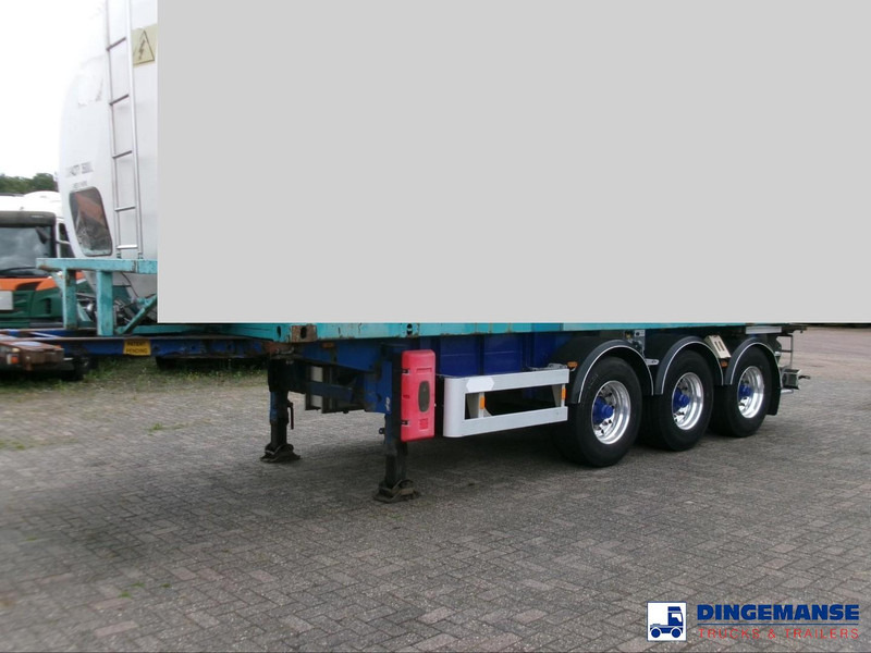 Van Hool 3-axle container trailer + ADR - Semi-remorque porte-conteneur/ Caisse mobile: photos 1 Van Hool 3-axle container trailer + ADR - Semi-remorque porte-conteneur/ Caisse mobile: photos 1