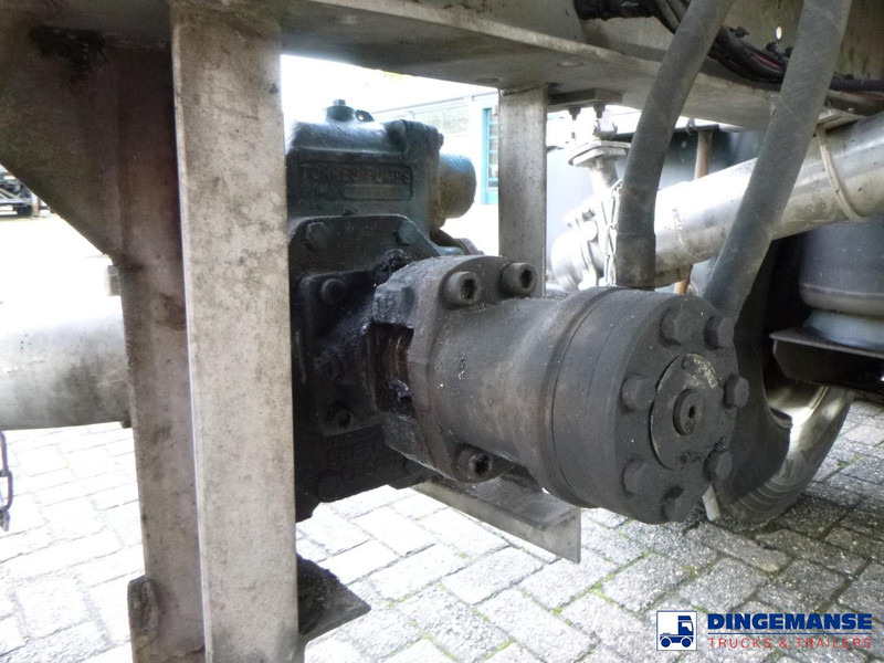 Semi-remorque citerne Van Hool Chemical tank inox L4BH 37.5 m3 / 1 comp: photos 18