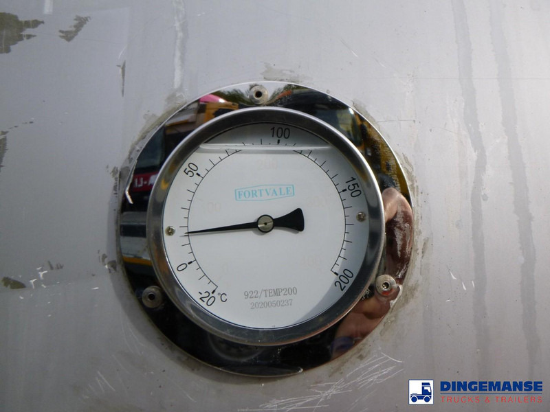 Semi-remorque citerne Van Hool Chemical tank inox L4BH 37.5 m3 / 1 comp: photos 14