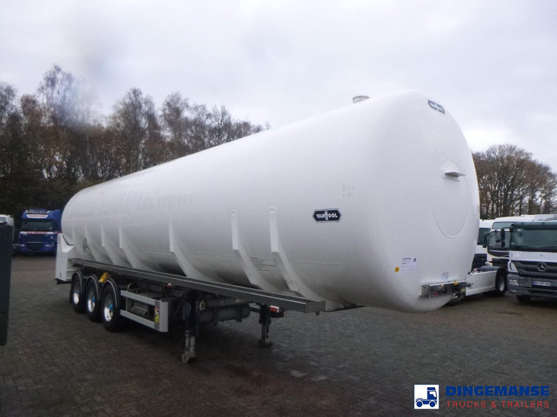 Van Hool Cryogenic tank inox 58.6 m3 / 1 comp / R10,4BN (methane/argon/nitrogen) - Semi-remorque citerne: photos 2 Van Hool Cryogenic tank inox 58.6 m3 / 1 comp / R10,4BN (methane/argon/nitrogen) - Semi-remorque citerne: photos 2