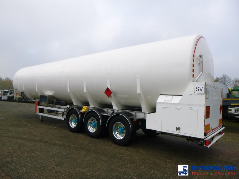 Van Hool Cryogenic tank inox 58.6 m3 / 1 comp / R10,4BN (methane/argon/nitrogen) - Semi-remorque citerne: photos 3 Van Hool Cryogenic tank inox 58.6 m3 / 1 comp / R10,4BN (methane/argon/nitrogen) - Semi-remorque citerne: photos 3