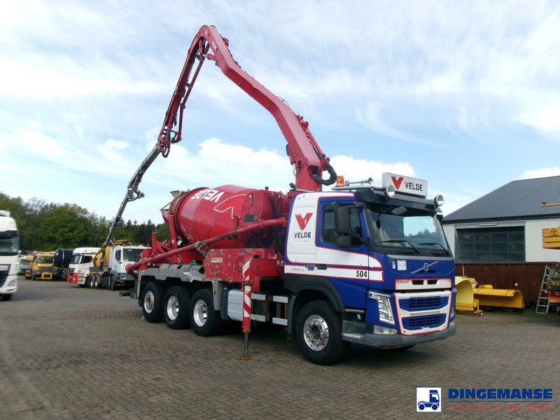 Volvo FM 420 8X4 Cifa MK25H concrete pump 25 m / mixer 7 m3 - Camion malaxeur: photos 2 Volvo FM 420 8X4 Cifa MK25H concrete pump 25 m / mixer 7 m3 - Camion malaxeur: photos 2