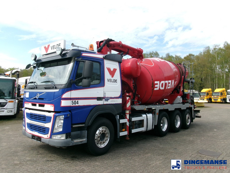 Volvo FM 420 8X4 Cifa MK25H concrete pump 25 m / mixer 7 m3 - Camion malaxeur: photos 5 Volvo FM 420 8X4 Cifa MK25H concrete pump 25 m / mixer 7 m3 - Camion malaxeur: photos 5