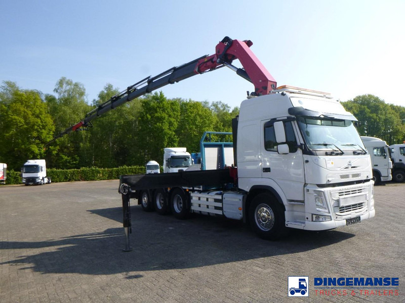 Volvo FM 500 8x4 + HMF 5020 K6 + Jib FJ1000 K5 - Camion grue: photos 2 Volvo FM 500 8x4 + HMF 5020 K6 + Jib FJ1000 K5 - Camion grue: photos 2