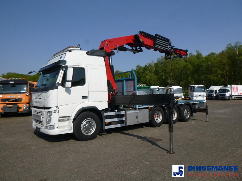 Volvo FM 500 8x4 + HMF 5020 K6 + Jib FJ1000 K5 - Camion grue: photos 5 Volvo FM 500 8x4 + HMF 5020 K6 + Jib FJ1000 K5 - Camion grue: photos 5
