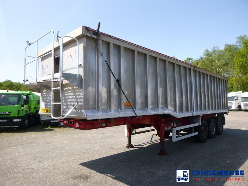 WILCOX Tipper trailer alu 55 m3 + tarpaulin - Semi-remorque benne: photos 1 WILCOX Tipper trailer alu 55 m3 + tarpaulin - Semi-remorque benne: photos 1