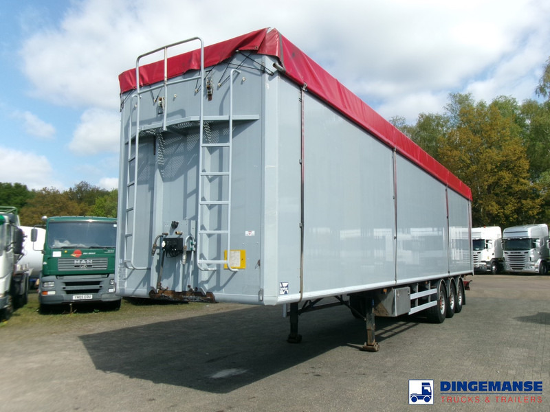 Kraker Walking floor trailer alu 90 m3 CF-200 - Semi-remorque à fond mouvant: photos 1 Kraker Walking floor trailer alu 90 m3 CF-200 - Semi-remorque à fond mouvant: photos 1