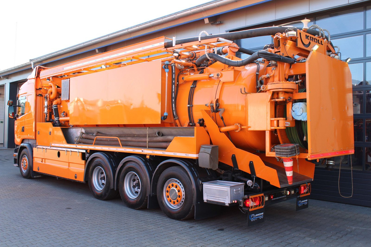 Scania R450 8x4 Kroll 19m³ Wasserrückgewinner Kombi-HD - Camion hydrocureur: photos 5 Scania R450 8x4 Kroll 19m³ Wasserrückgewinner Kombi-HD - Camion hydrocureur: photos 5