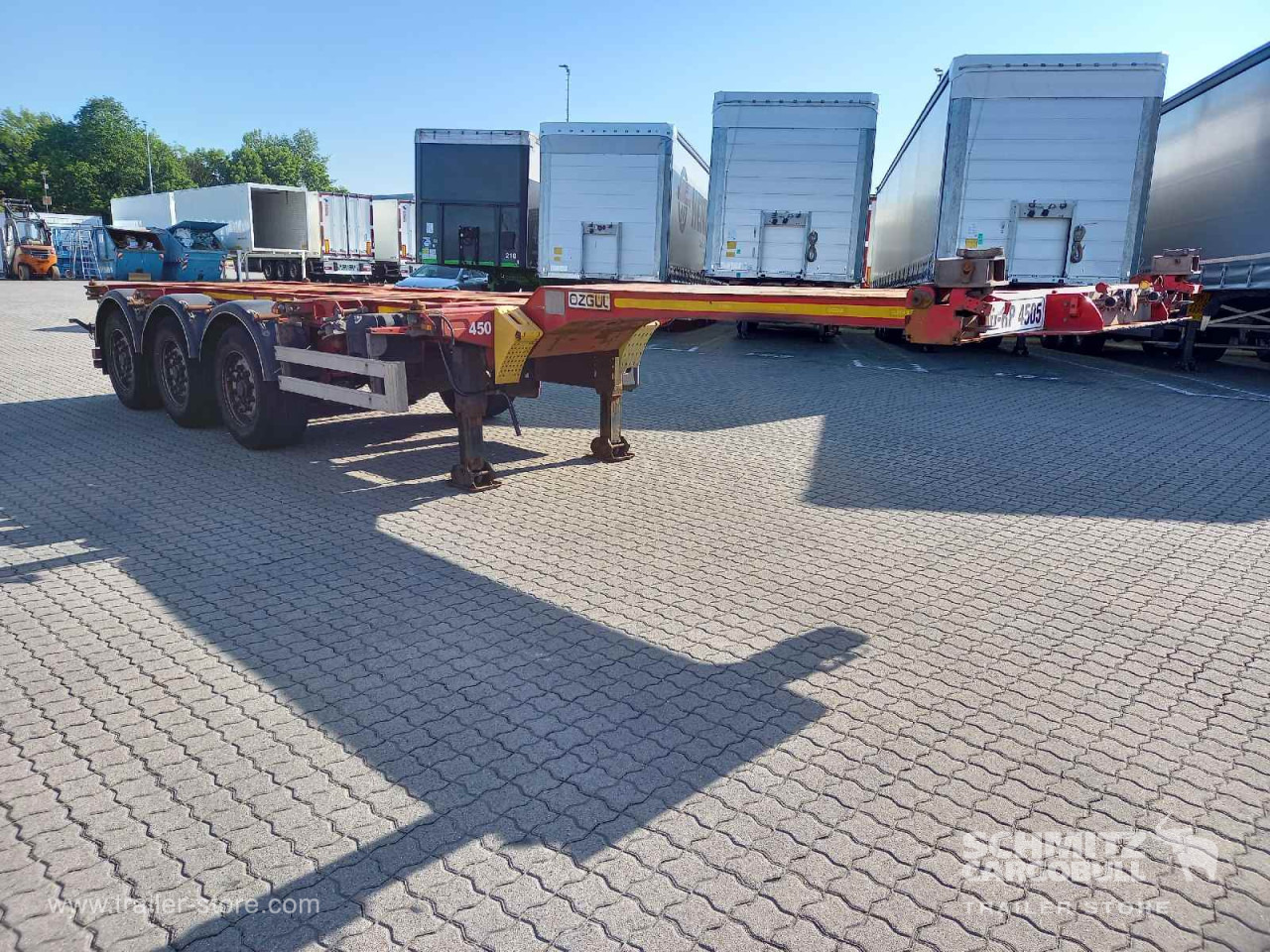 ANDERE Auflieger Containerfahrgestell Standard - Semi-remorque porte-conteneur/ Caisse mobile: photos 1 ANDERE Auflieger Containerfahrgestell Standard - Semi-remorque porte-conteneur/ Caisse mobile: photos 1
