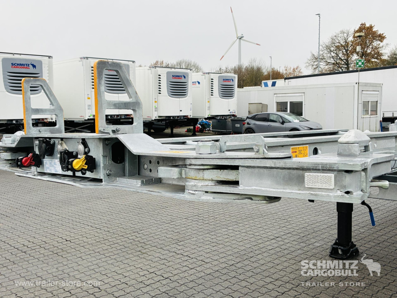 SCHMITZ Auflieger Containerfahrgestell Standard - Semi-remorque porte-conteneur/ Caisse mobile: photos 3 SCHMITZ Auflieger Containerfahrgestell Standard - Semi-remorque porte-conteneur/ Caisse mobile: photos 3