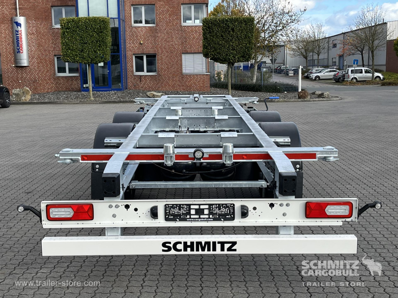 SCHMITZ Zentralachsanhänger Wechselfahrgestell - Remorque porte-conteneur/ Caisse mobile: photos 5 SCHMITZ Zentralachsanhänger Wechselfahrgestell - Remorque porte-conteneur/ Caisse mobile: photos 5