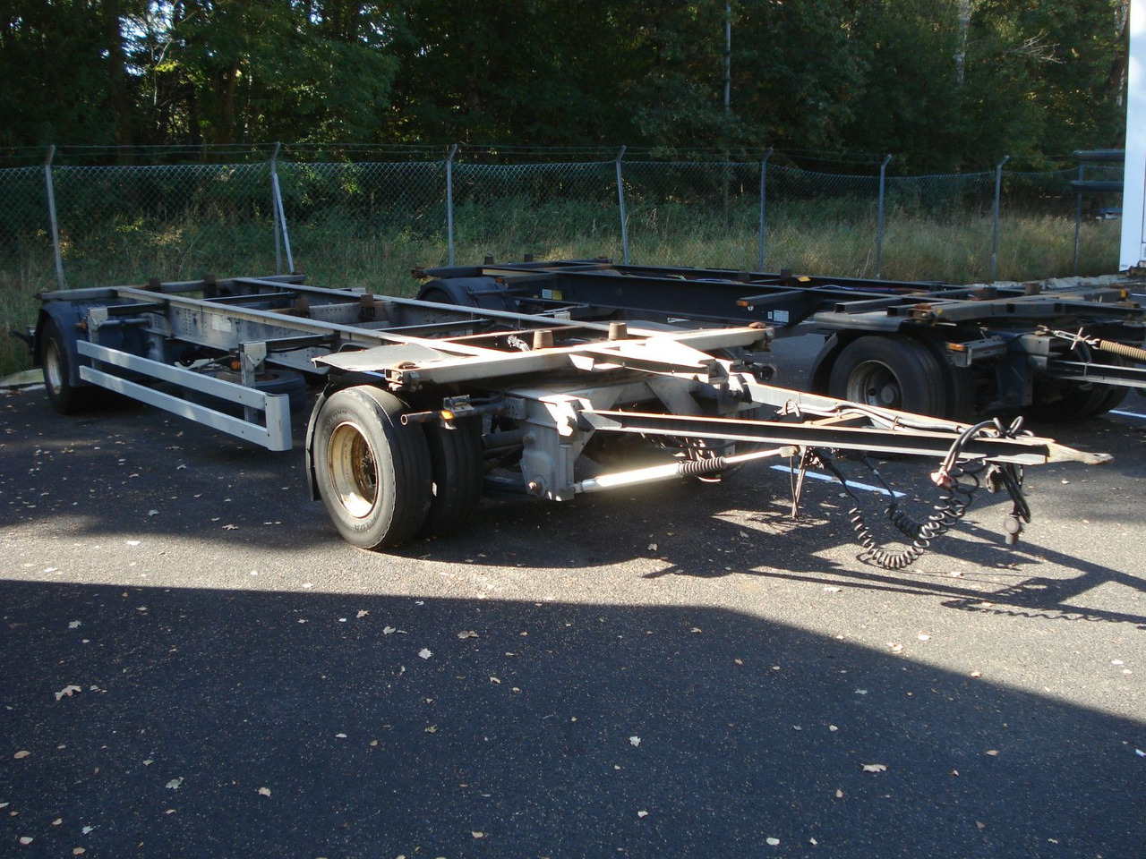 Web-Trailer ANH 18 Drehschemel Jumbo verzinkt für C7,82 WBs - Remorque porte-conteneur/ Caisse mobile: photos 1 Web-Trailer ANH 18 Drehschemel Jumbo verzinkt für C7,82 WBs - Remorque porte-conteneur/ Caisse mobile: photos 1