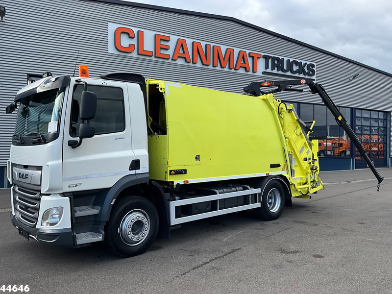DAF FA CF 340 Euro 6 NTM 15m³ + PM 4 Tonmeter laadkraan - Benne à ordures ménagères: photos 1 DAF FA CF 340 Euro 6 NTM 15m³ + PM 4 Tonmeter laadkraan - Benne à ordures ménagères: photos 1