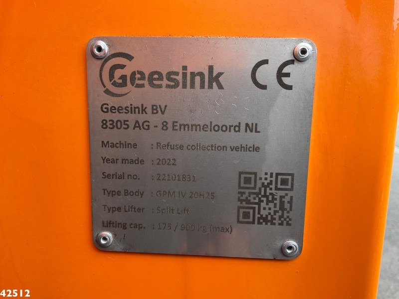 Benne à ordures ménagères DAF FAG CF 300 Geesink 20m³: photos 12