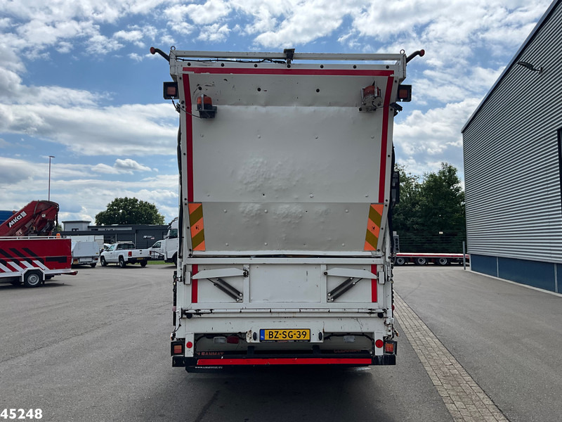 Benne à ordures ménagères DAF FAN 75 CF 250 Hiab 21 Tonmeter laadkraan + weegsysteem: photos 6