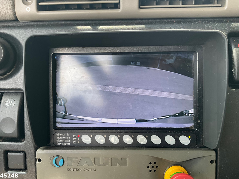 Benne à ordures ménagères DAF FAN 75 CF 250 Hiab 21 Tonmeter laadkraan + weegsysteem: photos 18