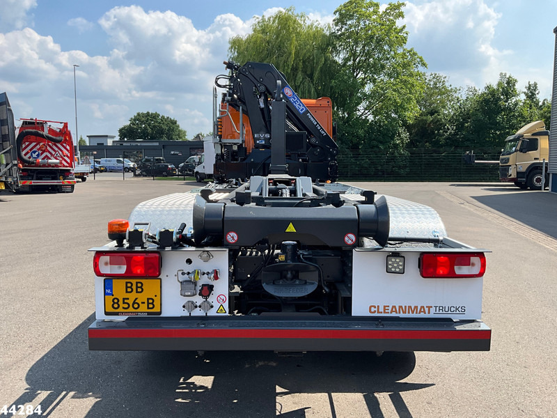 Camion ampliroll, Camion grue DAF FAN XD 450 Euro 6 HMF 23 Tonmeter laadkraan: photos 6