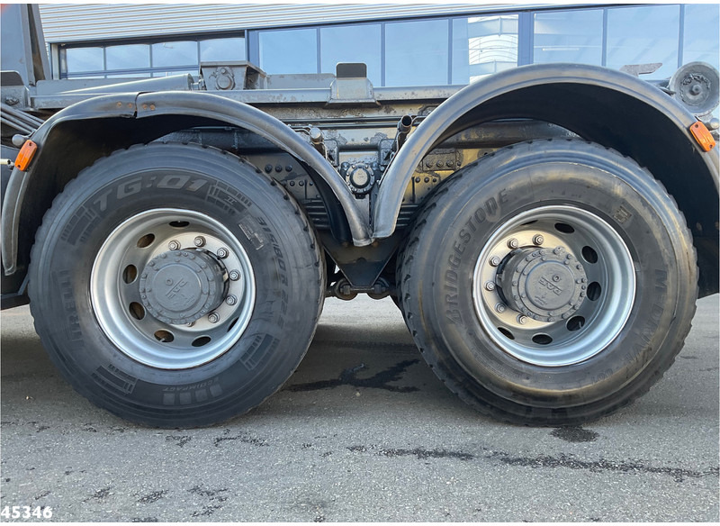 Camion ampliroll, Camion grue DAF FAT 85 CF 360 6x4 PM 25 Tonmeter laadkraan: photos 10