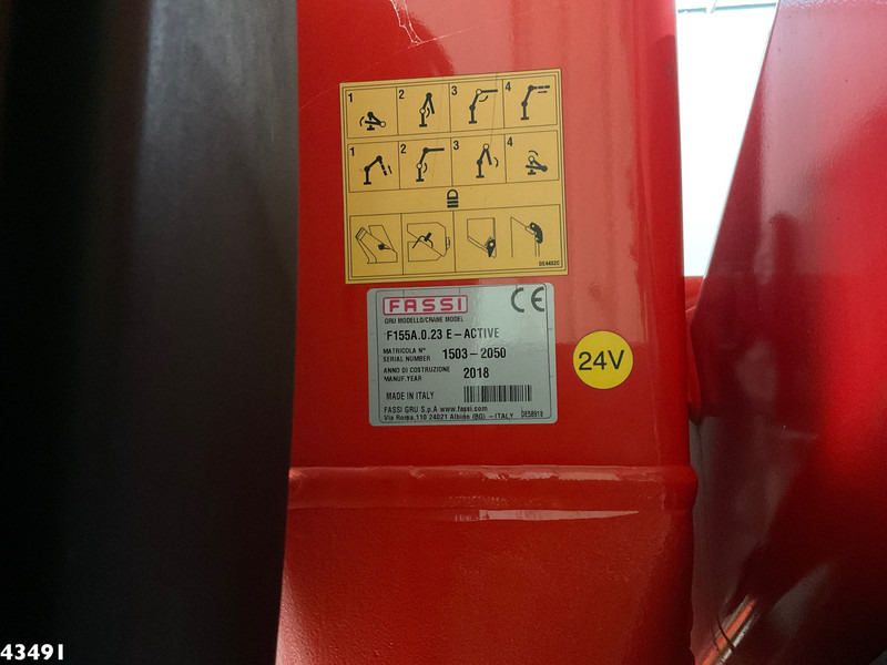 Crédit-bail de DAF FT CF 370 Euro 6 Fassi 15 Tonmeter laadkraan DAF FT CF 370 Euro 6 Fassi 15 Tonmeter laadkraan: photos 18