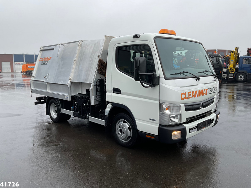 Benne à ordures ménagères FUSO Canter 3C15 3.0 DI Veegvuilopbouw met belading: photos 1