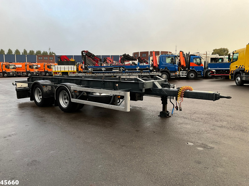 GS Meppel 2-assige container aanhangwagen - Remorque porte-conteneur/ Caisse mobile: photos 5 GS Meppel 2-assige container aanhangwagen - Remorque porte-conteneur/ Caisse mobile: photos 5