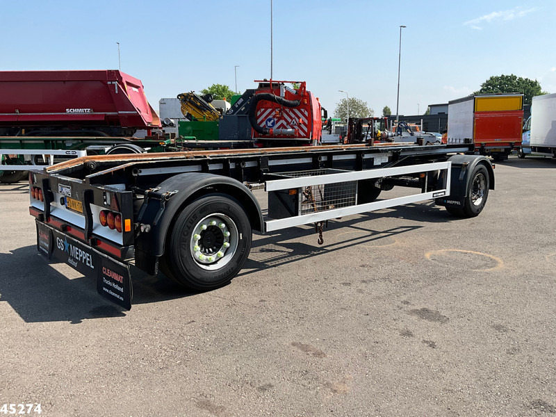 GS Meppel 2-assige container aanhangwagen - Remorque porte-conteneur/ Caisse mobile: photos 4 GS Meppel 2-assige container aanhangwagen - Remorque porte-conteneur/ Caisse mobile: photos 4