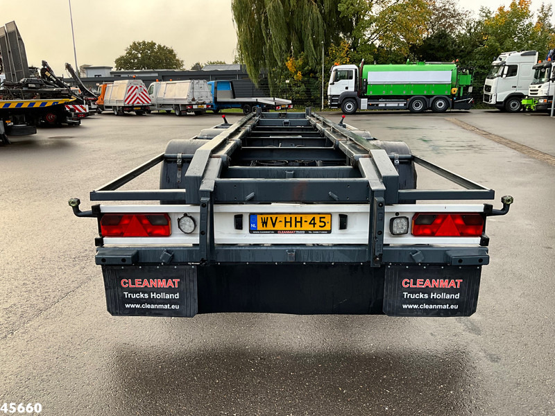 GS Meppel 2-assige container aanhangwagen - Remorque porte-conteneur/ Caisse mobile: photos 3 GS Meppel 2-assige container aanhangwagen - Remorque porte-conteneur/ Caisse mobile: photos 3