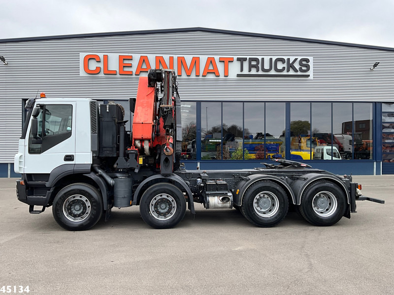 Iveco Stralis AD410T44 8x4 Palfinger 44 Tonmeter laadkraan + Fly-Jib Just 222.398 km! - Camion grue: photos 5 Iveco Stralis AD410T44 8x4 Palfinger 44 Tonmeter laadkraan + Fly-Jib Just 222.398 km! - Camion grue: photos 5