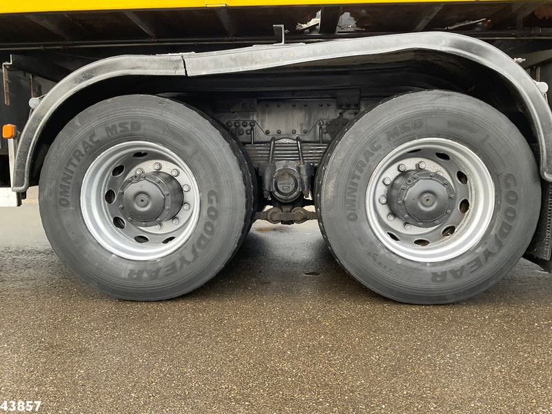 Camion grue MAN F2000 6x6 Full Steel Manual Palfinger 68 Tonmeter Dachdecker kran Just 54.133 km!: photos 17